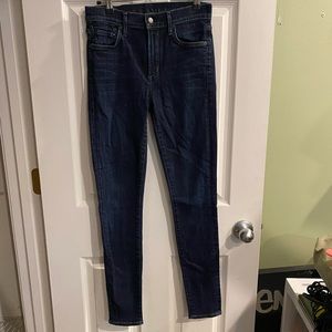 Citizens of Humanity High Rise Skinny Jeans 27